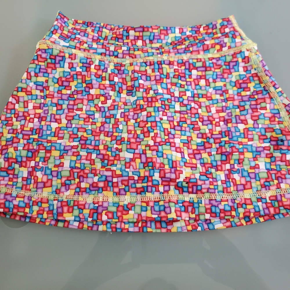 Triple flip skort